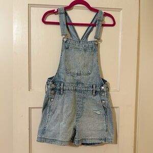Madewell Jean short overalls